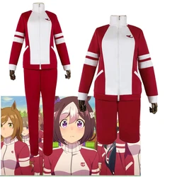 Anime Uma Musume Pretty Derby Cosplay Costume Silence Suzuka Special Week School Uniform Women Sportswear Halloween Party Set