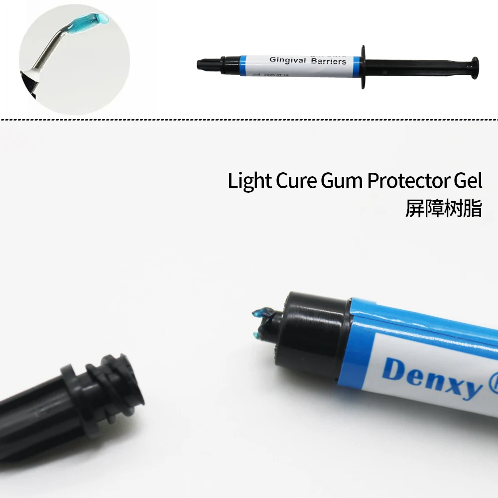 Dental Composite Light Curing Gingival Barrier Dental Gum Dam Gum Protector Gel