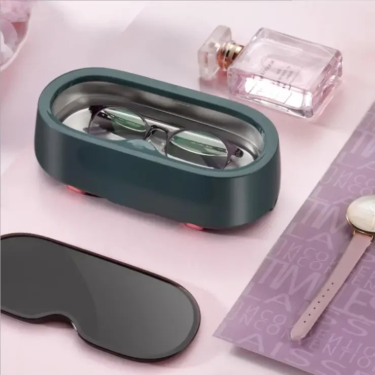 

Ultrasonic household small cleaner, cleaning glasses, cleaning small items