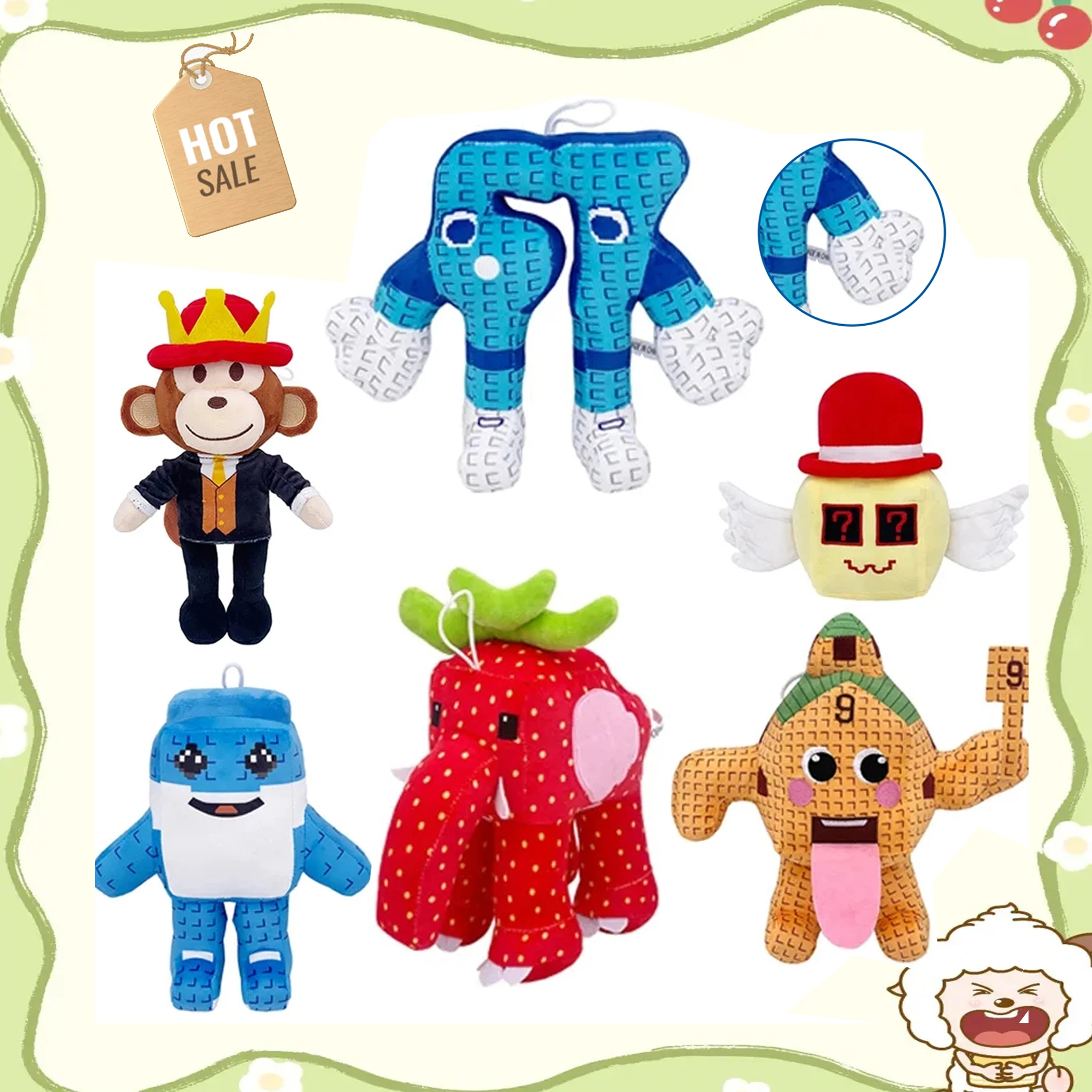 

НОВАЯ плюшевая кукла Cute House No.9 Esok Presse Jiandel - товары для аниме и игр, детский подарок на день рождения, Рождественский подарок