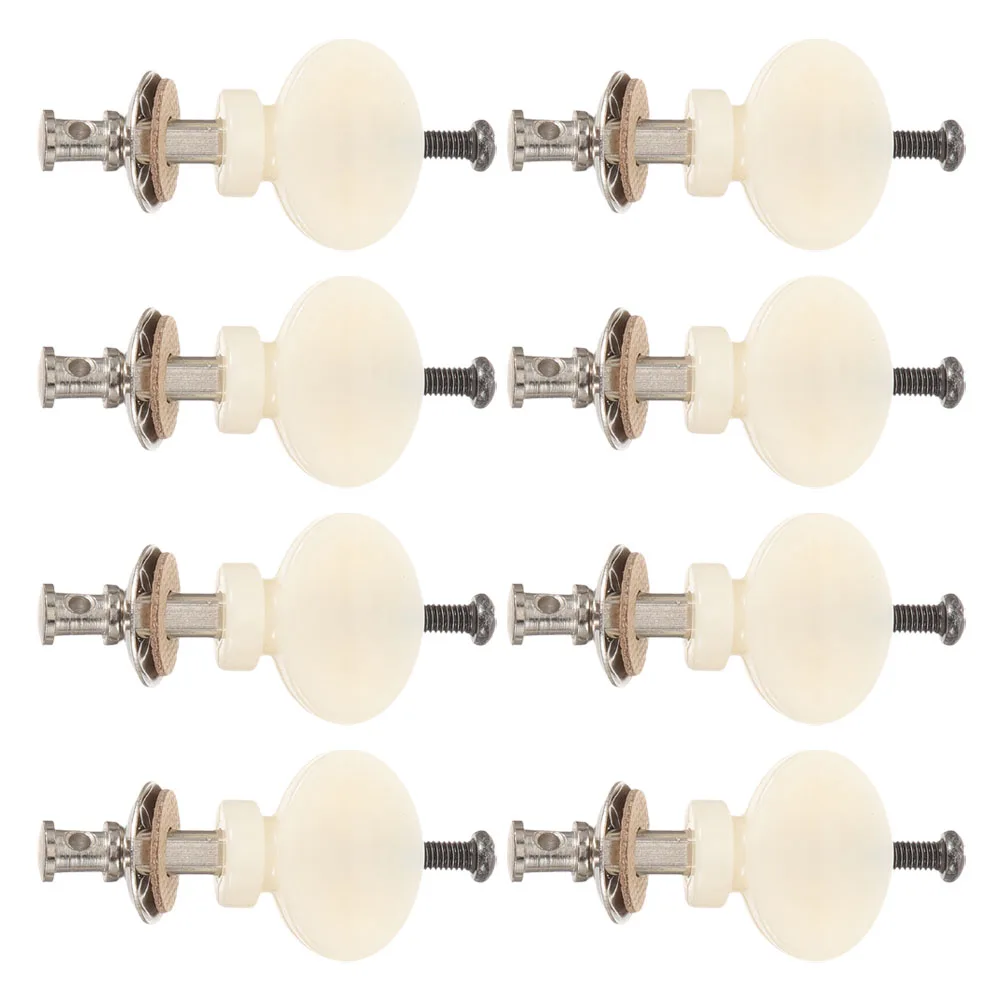 

8pcs Ukulele Tuning Pegs Precision Straight Rod Comfortable Grip Stable Tuning Durable Universal Replacement Musical Instrument
