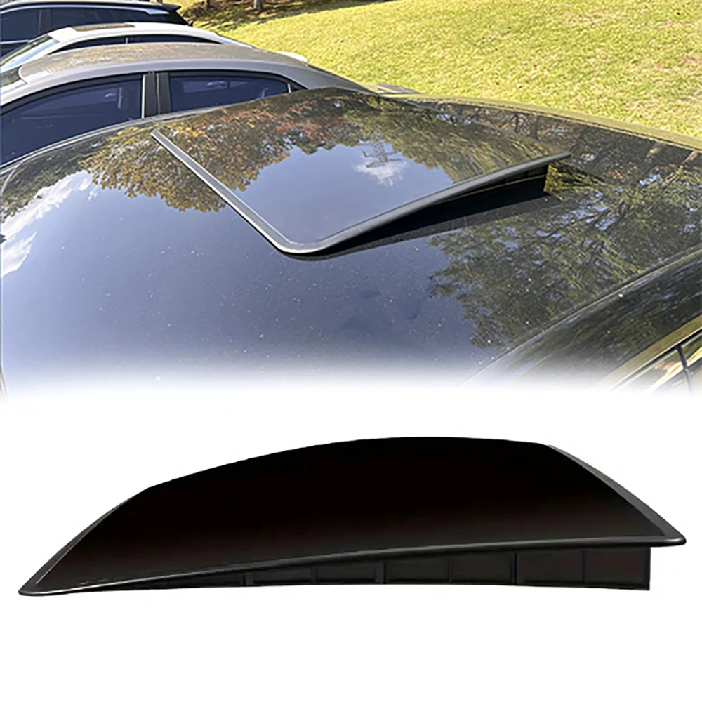 Tiypeor Universal Car Decoration Sunroof Visor Imitation Sunroof Roof Sunroof Visor DIY Decoration Body Kit