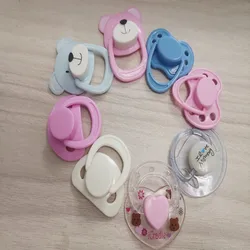 Magnet Pacifier For Silicone Reborn Doll Toy Nipple Accessories Magnet Pacifier Clearing Inventory Baby Doll Children Gift