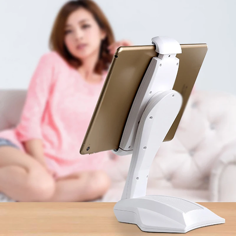 360 Degrees Adjustable Rotating Desktop Tablet Holder Universal Tablet PC Stand For 7~15 Inch Screen Tablet Phone