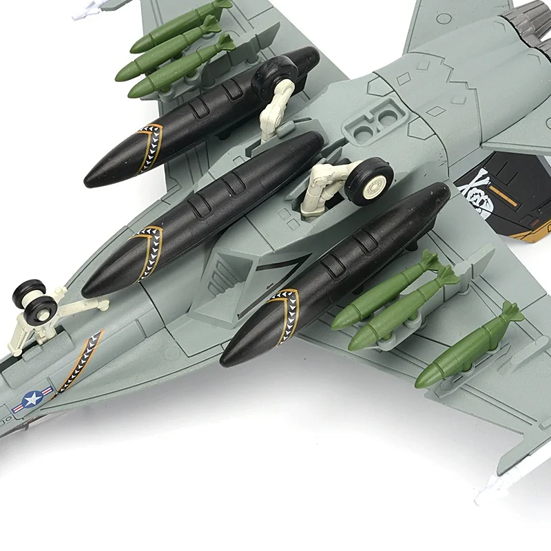 1/72 série militaire F18 VF103 Tomcat Super Hornet Jet Pirate drapeau combattant US marine avion modèle jouets pour enfants cadeau de noël