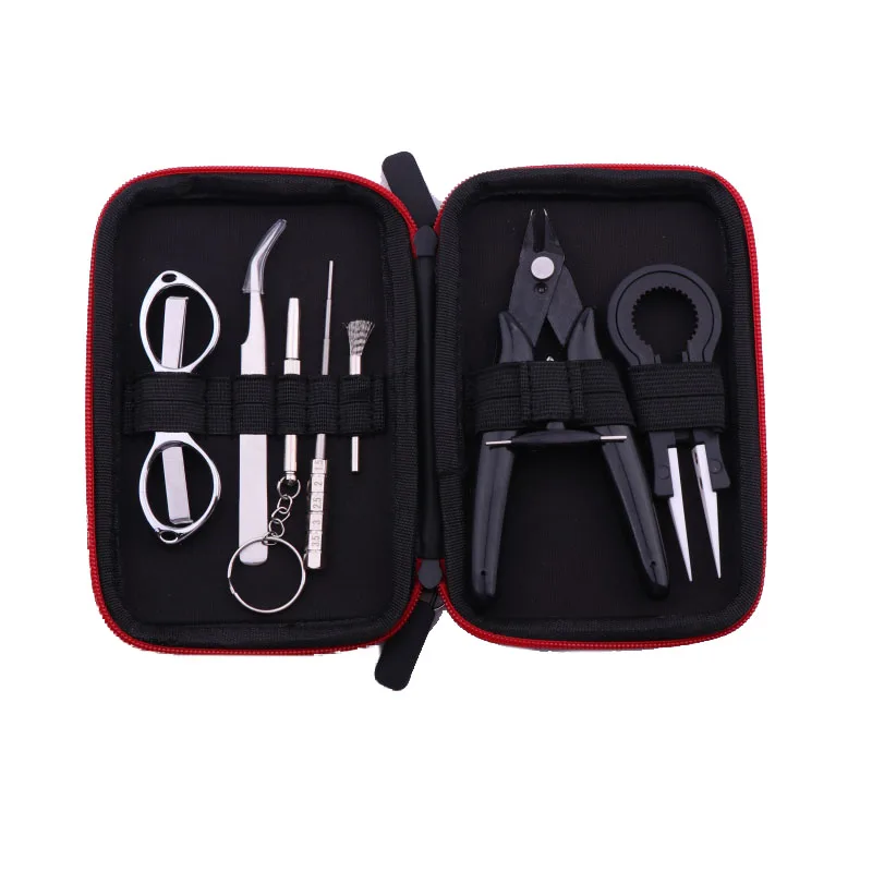 1 Set Mini DIY Tool Bag Tweezers Pliers  Portable Blacksmithing Toolkit Sets Wire Heaters Kit Coil Jig Winding For Packing