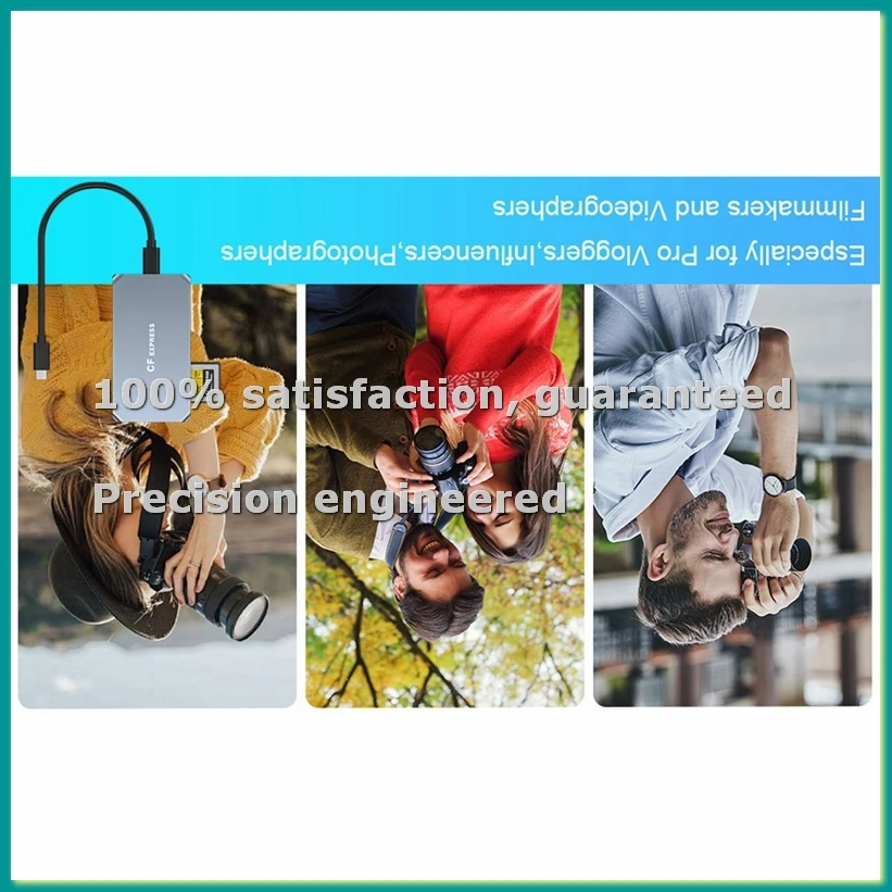 Multifunction XQD Data Card Box Customized Camera SD Memory Card Reader CFe-TypeB Card Reader Manufacturer-TCES