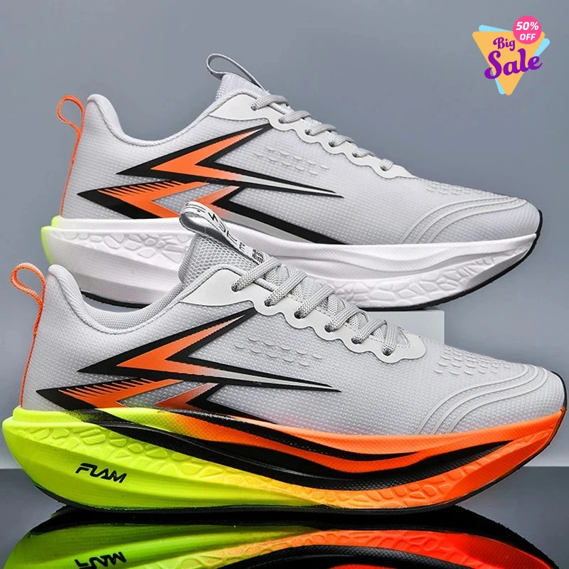 

Marathon Men Running Shoes Speciality Sports Shoes Breathable Lightweight Carbon Board Women's Trend Athletic Sneakers Women