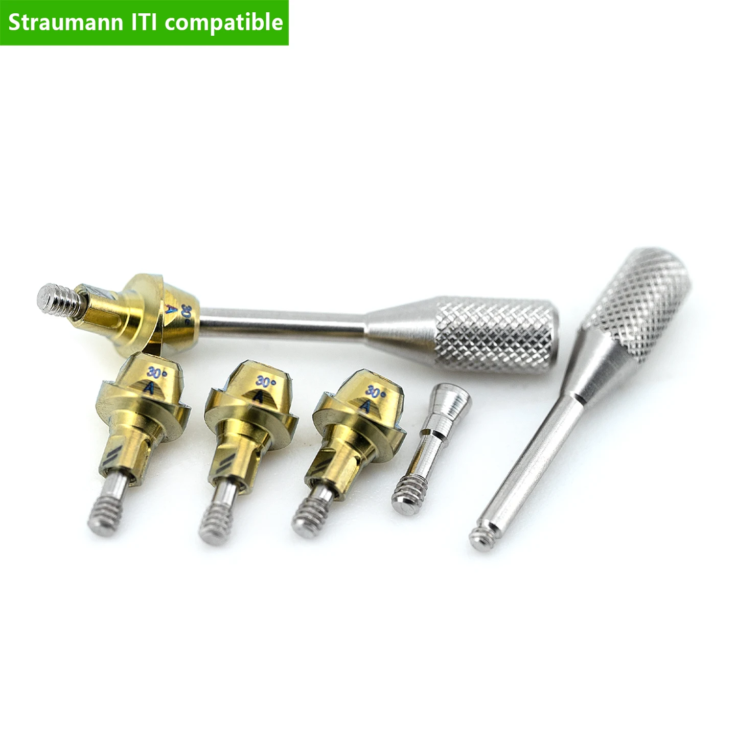 For Straumann Multi Unit Abutment Titanium Grade 5 17°30°Dental Angled Straight Screw Retained Prosthesis Factory Direct Sales