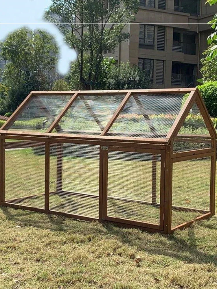 

Chicken Cage Household Chicken Coop Chicken Coop Rabbit Cage Rabbitry Wooden