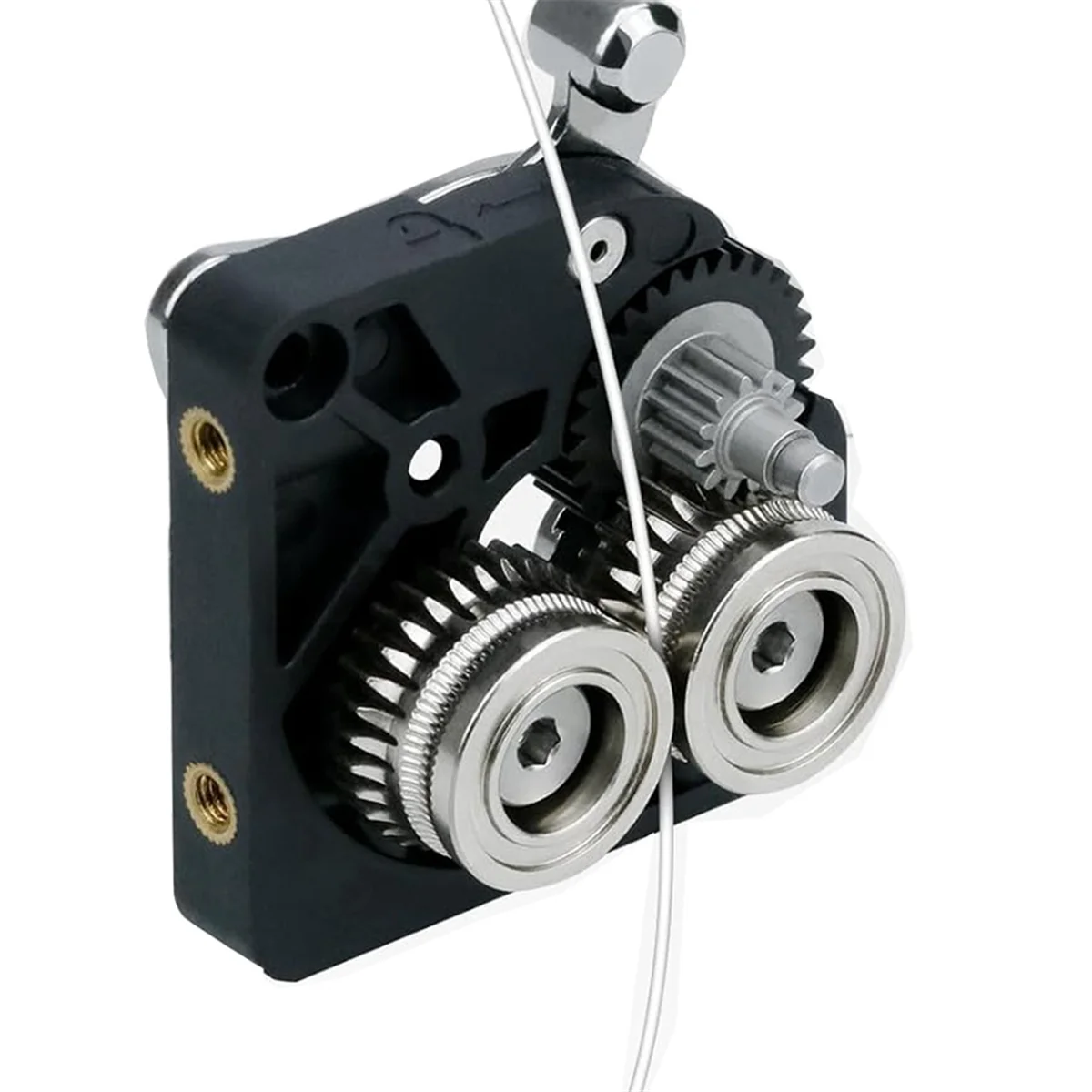 New New 3d Printer Dual Gear Extruder Kit for K1/K1C/ K1 Max/Ender3/V3 Plus V3 Upgrade 3.0 Hardened Steel