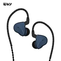 CVJ Mirror 2BA + 1DD Metal Hybrid In Ear Earphones Sport Hifi Earbuds Monitor Headphone with Detachable Cable  headphones