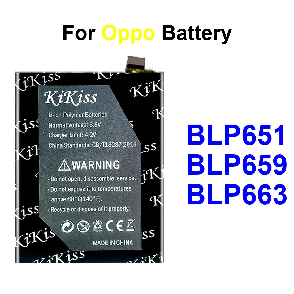 

Аккумулятор для мобильного телефона премиум-класса, замена BLP659 BLP651 BLP663, 3900 мАч, для Oppo R15 Dream Standard Pro