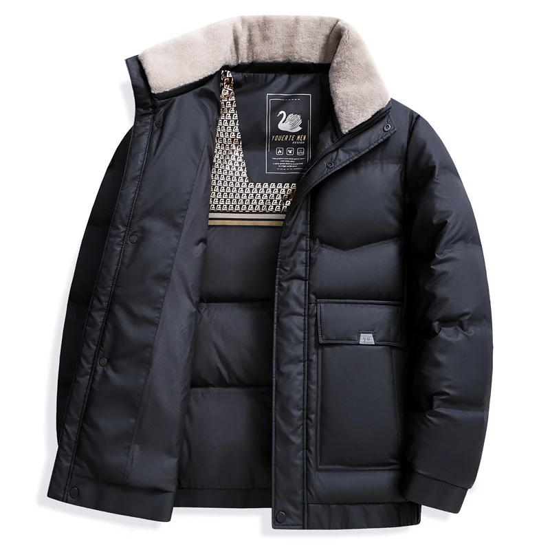 Winter jacket 90% white duck down jackets men,mens fashion thicken warm parkas winter down coat,2024 winter new style parkas men