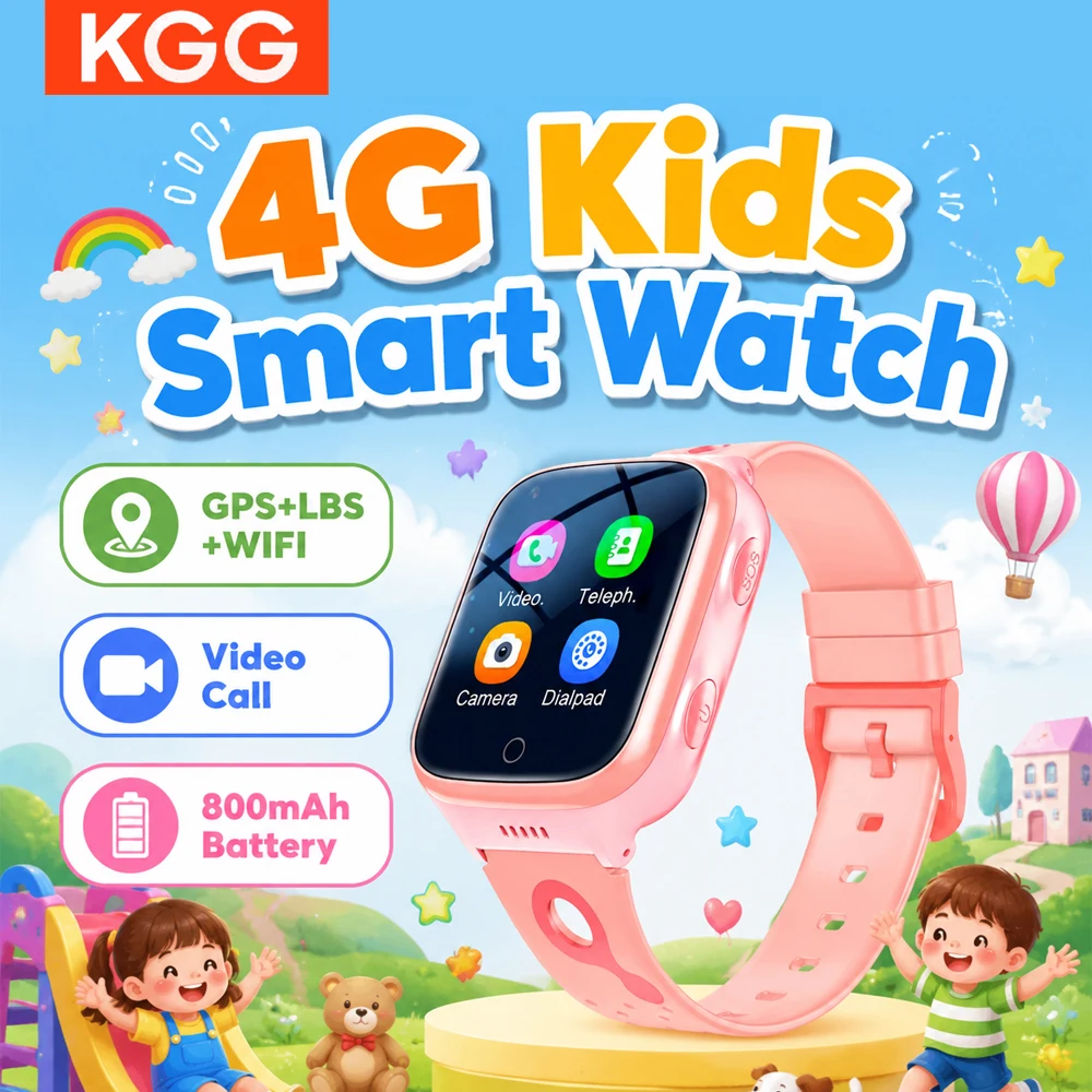 Smartwatch Watches For Boys - 4G 스마트워치 키즈 GPS WiFi 영상통화
