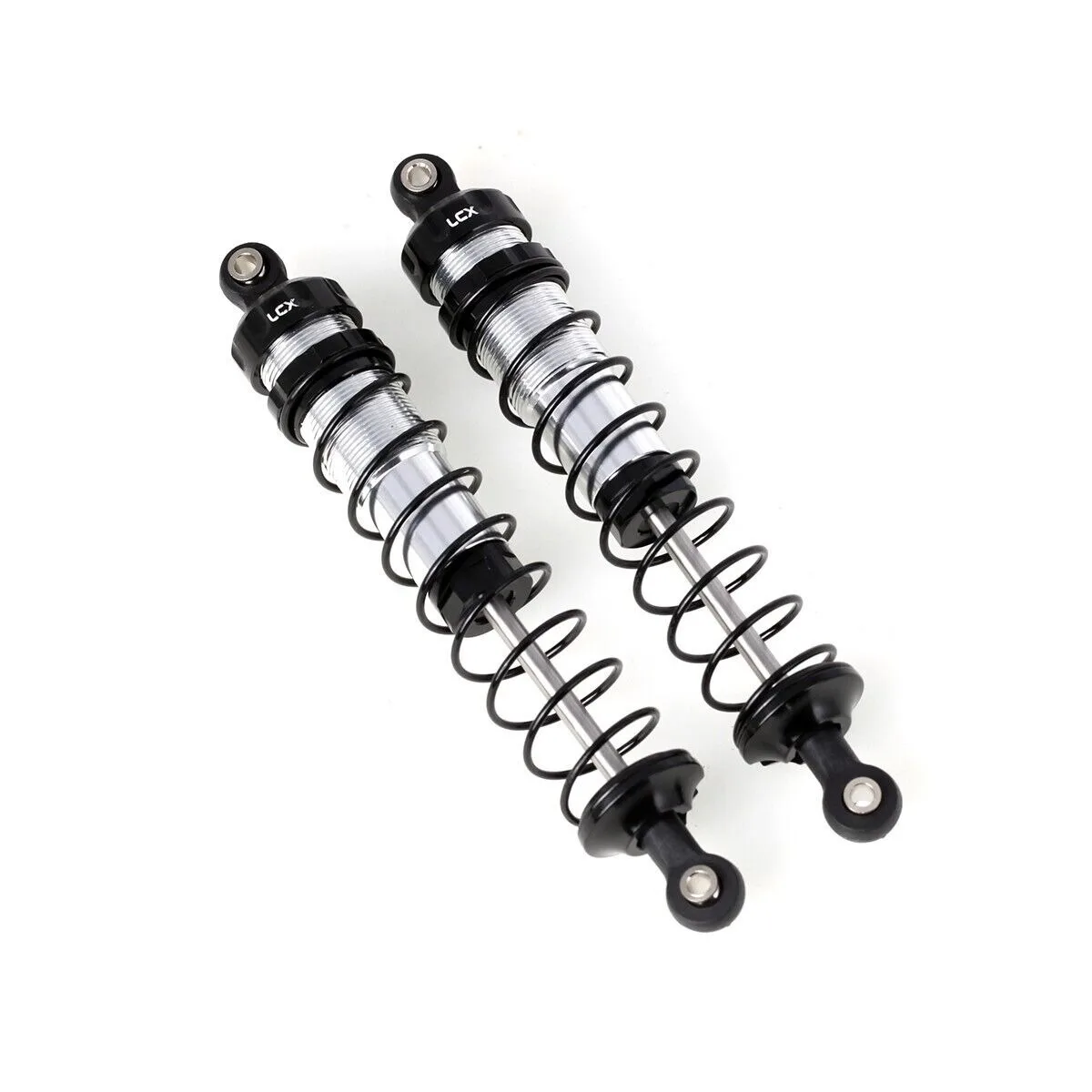 LCX Racing 1/10 RC camión suspensión de coche 110mm 4,33 ''Juego de choque 2 uds piezas mejoradas accesorios para Arrma Fury 223 2WD
