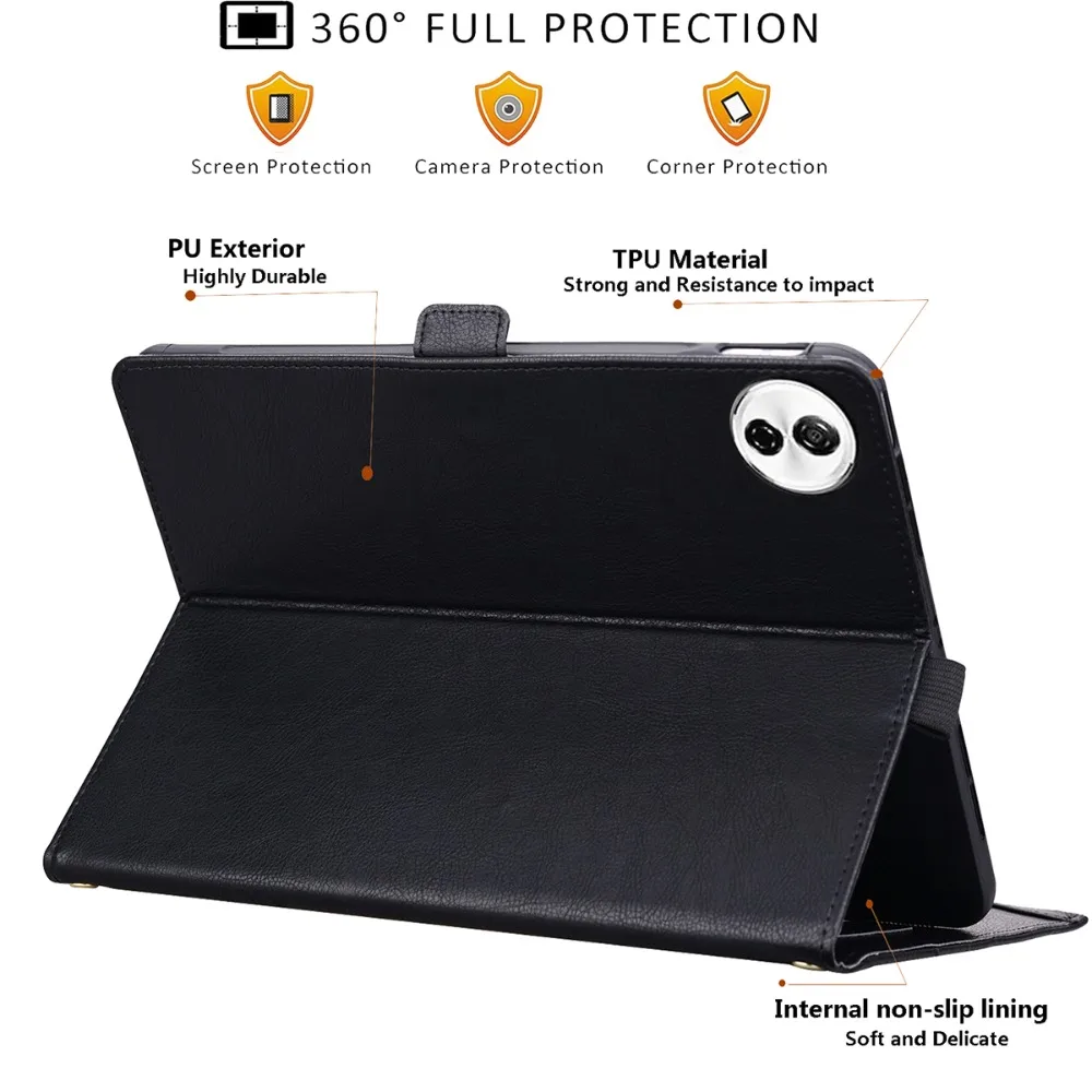 Case For Honor Pad 10 / Honor Pad 20 12.1 inch HEY3‑W00 HEY4‑W09 ，Flip PU Leather,TPU Back Cover,Business Wallet Table Cover