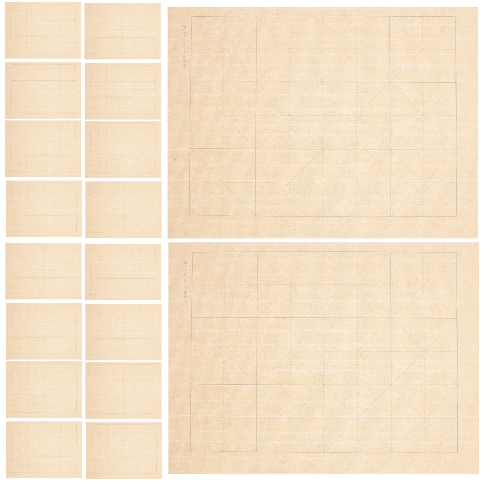 

100 Sheets Chinese Calligraphy Paper Xuan Paper for Writing Smooth No Odor Excellent Writing Experience Calligraphy Supplies