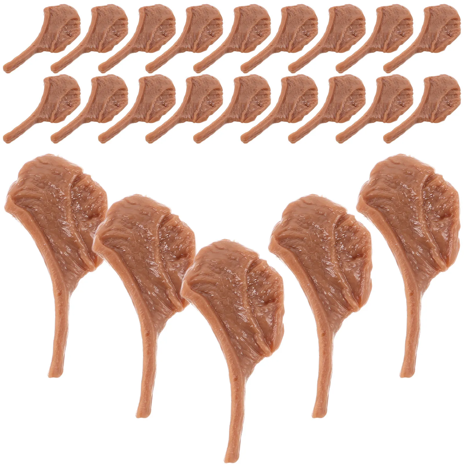 50Pcs Miniature Realistic Steak Ornament Artificial Beef Prop High Simulation Food Decor Photography Setup Office Desk Bookshelf