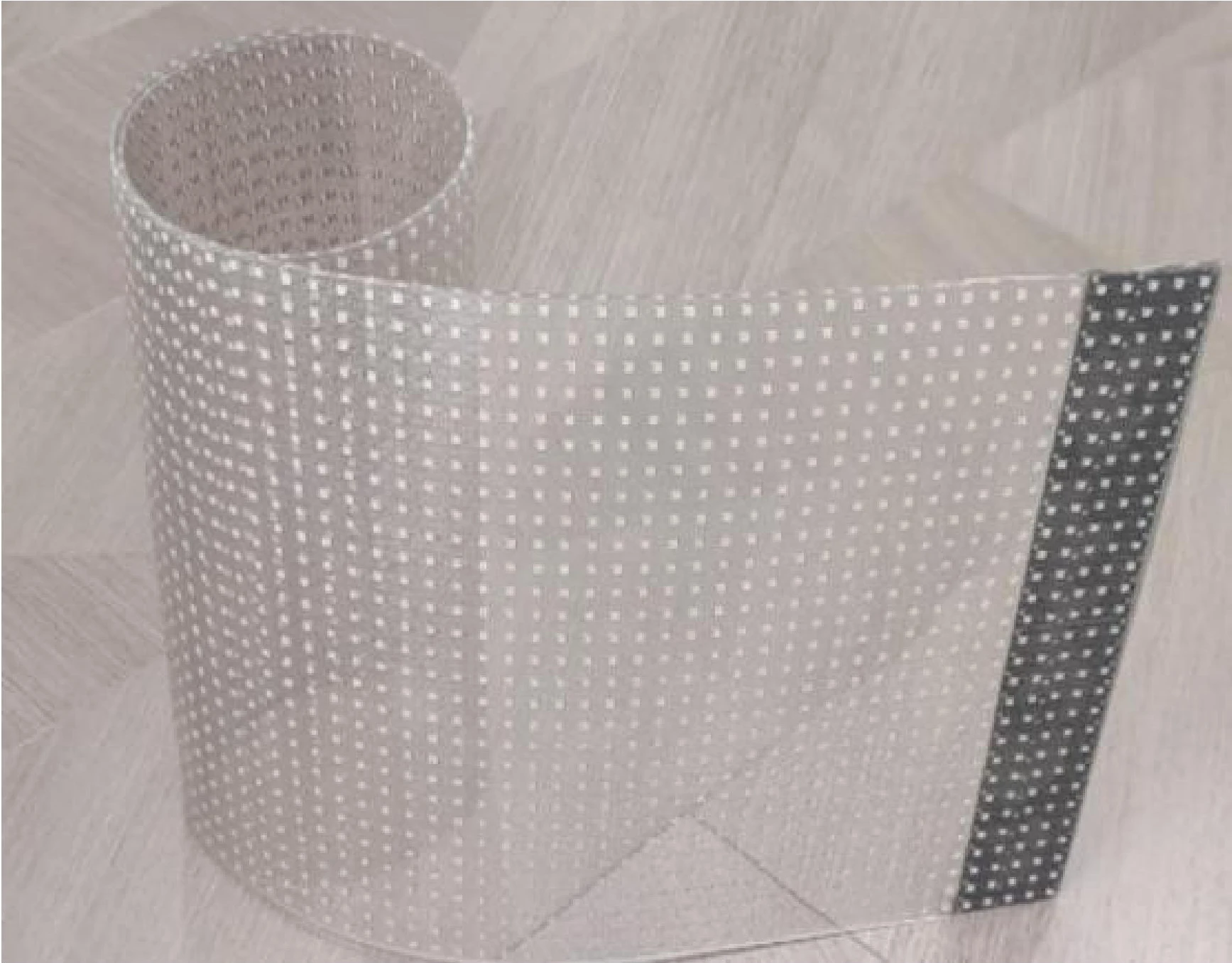 

Adhesive Super Slim Display Indoor Outdoor Curtain Glass Transparent Flexible LED Panel P6.66 P10 LED Film Screen