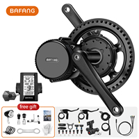 BAFANG Mid Drive Motor G340 48V 500W Mid Mount Electric Bike Conversion Kit Display for BB68-73mm BBS02B Electric Bicycle