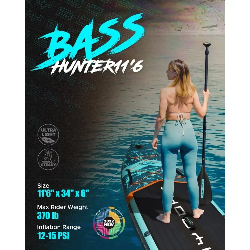 Hot Selling Stand Up Paddle Board Inflatable Sup Board 11'6''x34''x6'' Surfing Surfboard Inflatable Sub Paddle Boards