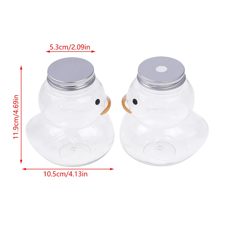 Botellas de agua PET de 500ml para té de la leche, café, jugo, taza portátil para beber, botella de bebida transparente para jugo sin BPA