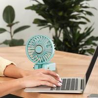 Rechargeable Fan Portable Foldable Desktop Air Conditioner Fan Mini Air Conditioner USB Rechargeable Portable Air Conditioner