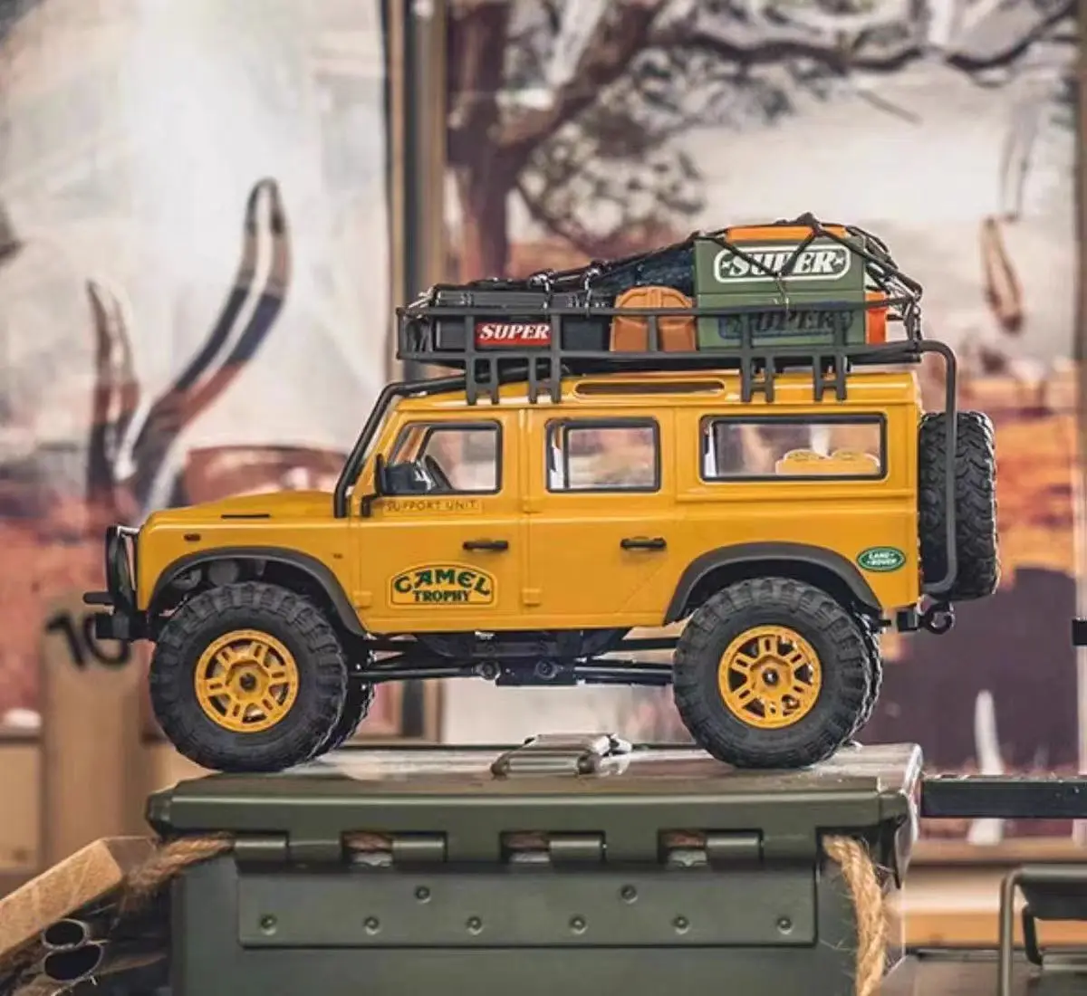 NEW FMS 1:24 FCX24M Land Rover Camel Trophy Edition popular