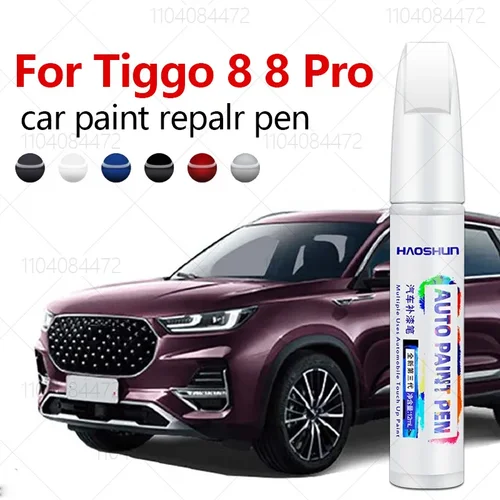Para Chirey Chery Tiggo 8 8 Pro 2018-2025 T1X pluma de reparación de pintura removedor de arañazos DIY accesorios para automóviles negro blanco azul rojo