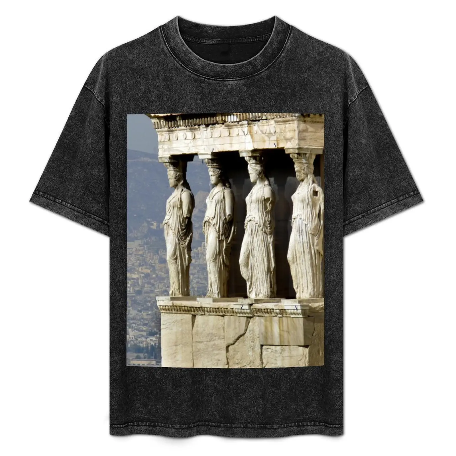 The Porch of the Caryatids of The Erechitheion T-Shirt sports fans quick-drying cheap stuff mens clothes