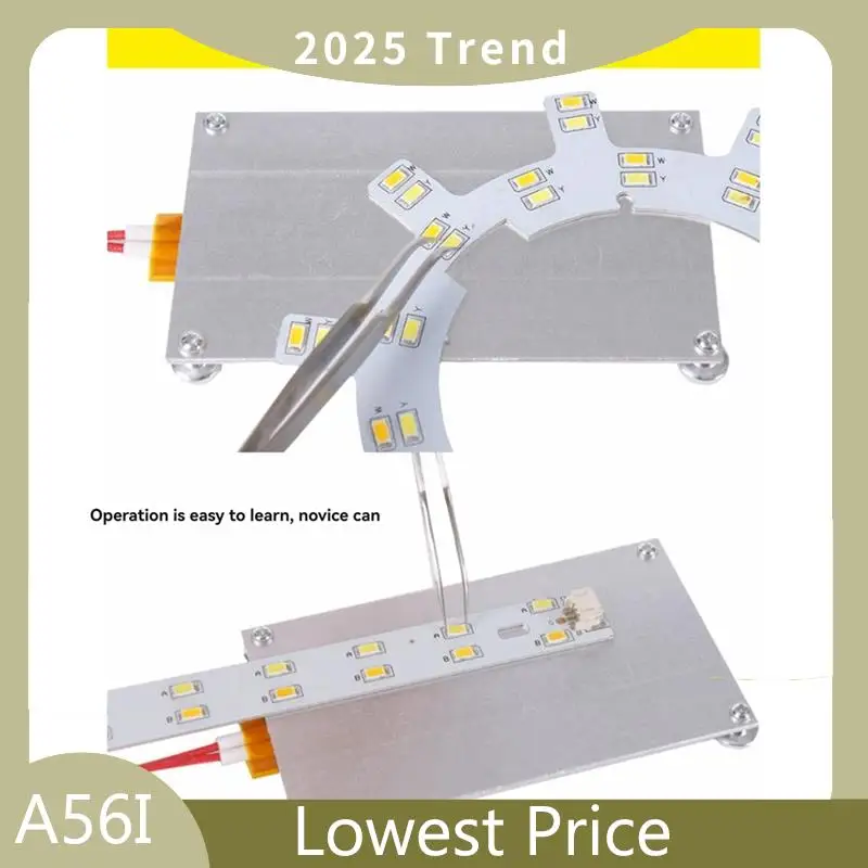 

ABDD LED Lamp Remover Ptc Heating Plate 600W BGA Demolition Chip Welding Soldering Station Aluminum Soldering Station