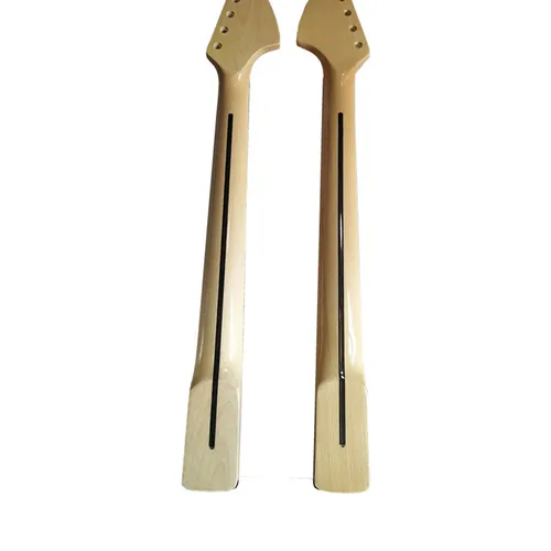 Imagen 2 del producto Disado-diapasón festoneado de palisandro, 22 trastes, cabezal inverso grande, mano derecha, mástil de guitarra eléctrica de arce, accesorios de pintura brillante