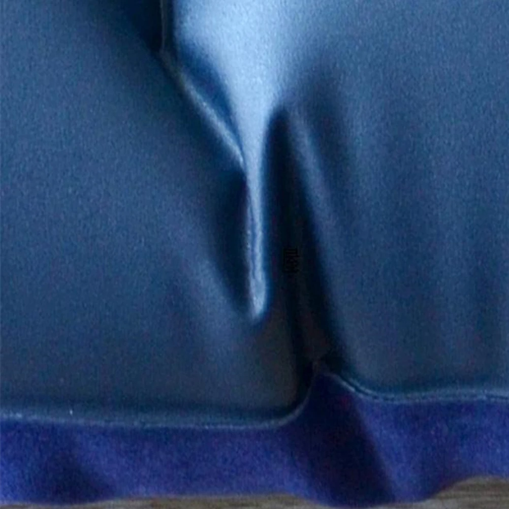 

Inflatable Chair Back Cushion Flocking Pillow Blue Portable Nap Pillow Outdoor Camping Portable Ergonomic Cervical Spine Pain