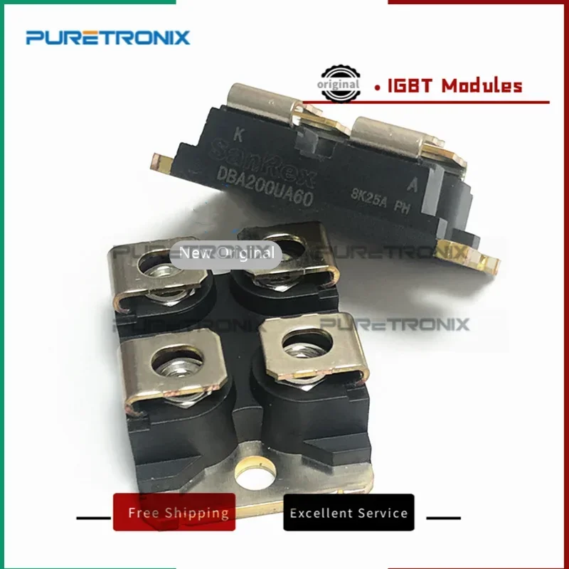 Original novo dba200ua60 200ua60 ou dba200ua40 ou dba200uf60 dba200wa60 SOT-227B 200a 600v módulo de diodo de recuperação rápida