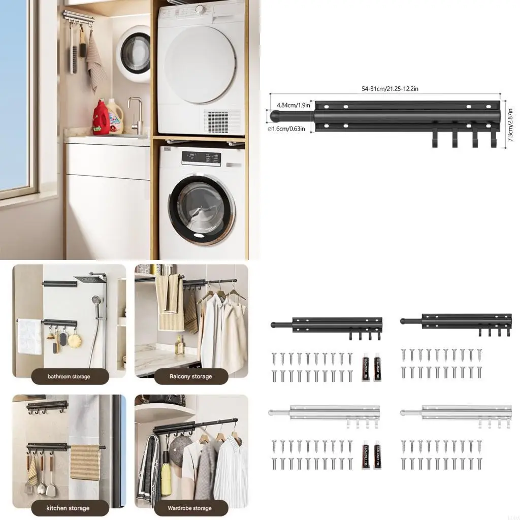  Adjustable Pull Out Closet Storage Solution for Neat and Tidy Organization