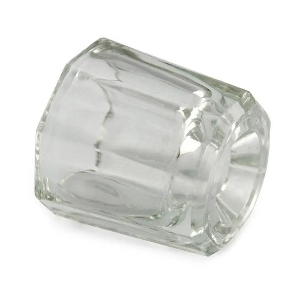Ferramentas de manicure tigela de pó acrílico transparente copo de vidro de cristal copo líquido acrílico dappen prato copo ferramentas da arte do prego