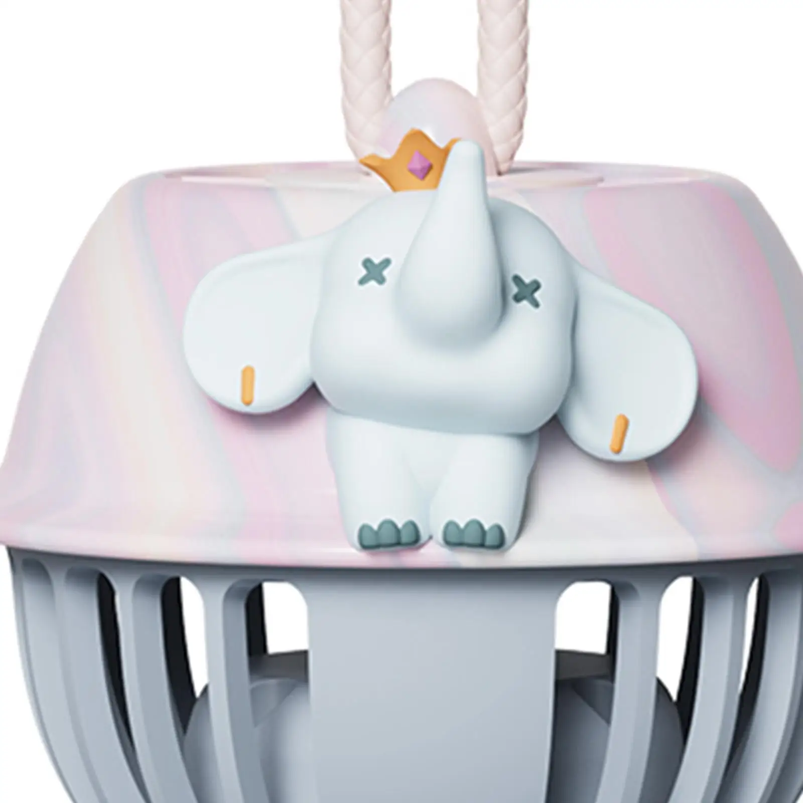 귀여운 휴대용 목 선풍기, 스포츠 사무실 캠핑용 음소거 미니 선풍기, 창의적인 선물