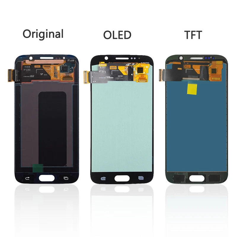 For Samsung Galaxy S6 LCD Display Touch Screen Digitizer Assembly G920 G920F No Shadows Replacement