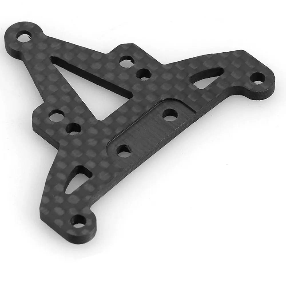 Frente Gearbox Mount Set para RC Car, 1:10 Modelo, TAMIYA XV01 Peças, Acessórios do carro, Fibra De Carbono Frente Gearbox Mount Kit, LY28