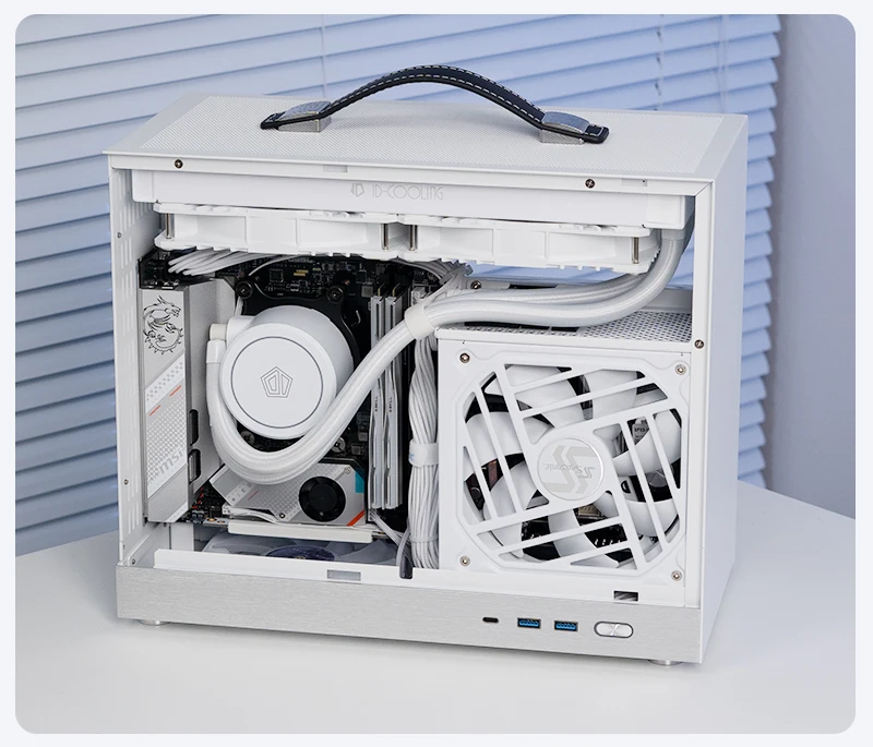 

S500V2 Chassis Portable ITX Portable 280 Water Cooled TYPECmini Computer Main Case