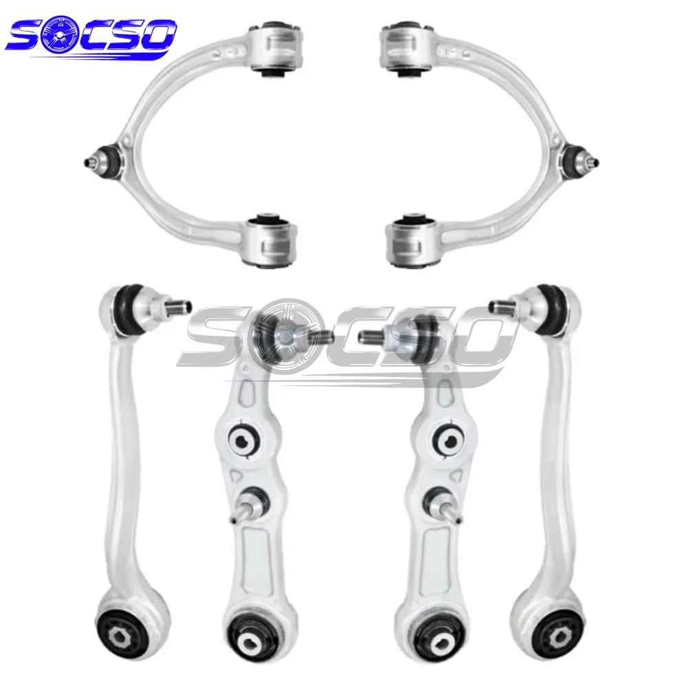 

6 PCS Front Lower Upper Left Right Control Arm for Mercedes Benz C-class W205 2WD 2053301505 2053301305 2053304303 2053301605
