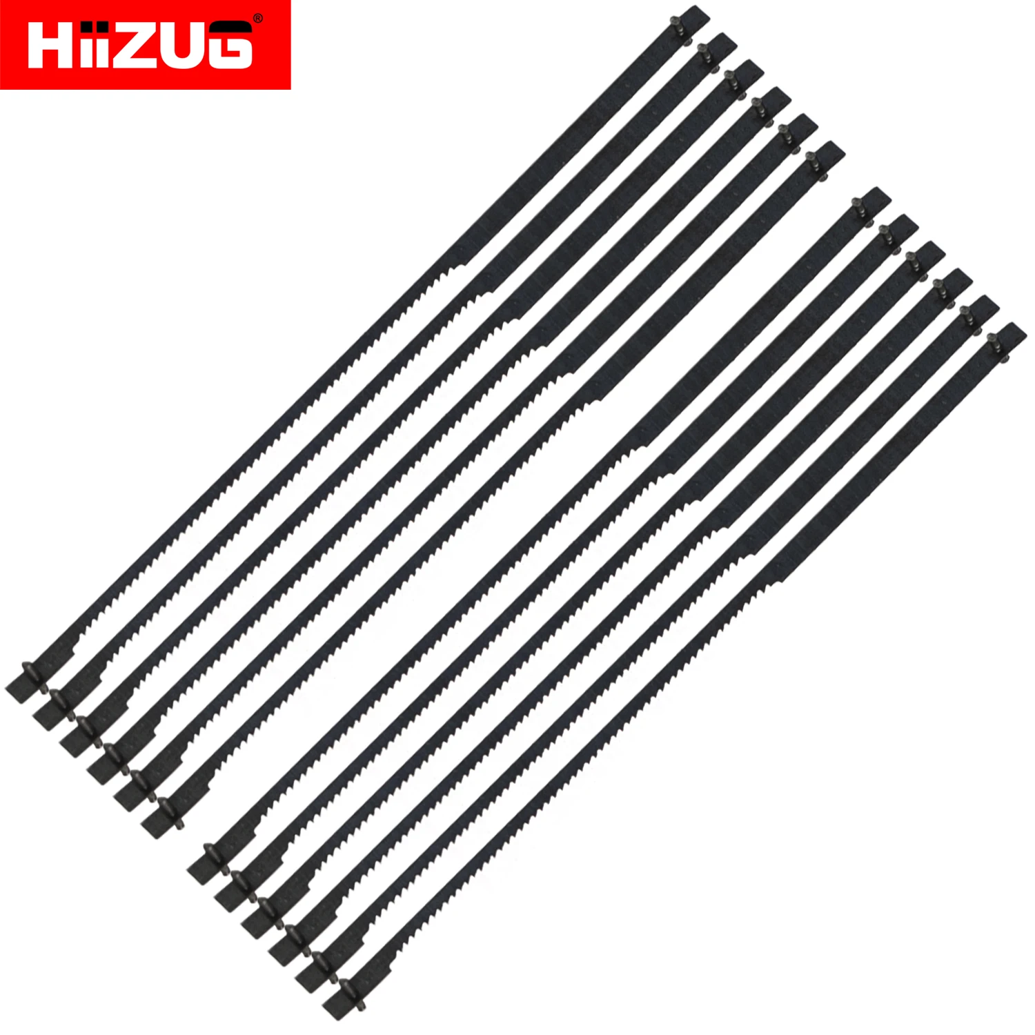 

12pcs 105mm/4 Inch Scroll Saw Blade Pin End 15TPI/18TPI/24 TPI for Dremel Moto-Saw MS20 MS20-01 MS51-01 Jig Saws Metal Cutting