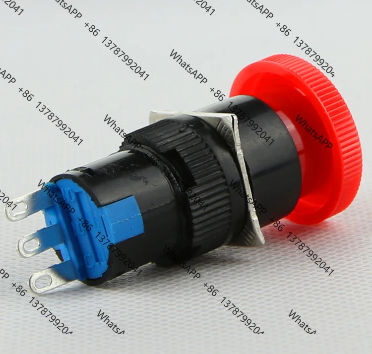 AB6‑V Emergency Stop Push Button Switch 16mm Mounting Hole