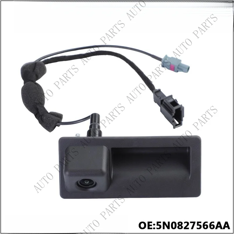 A+ For Audi 2009-2018 Auto Trunk Release Handle with Backup Camera 5N0827566AA