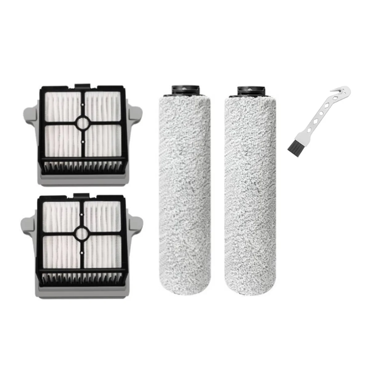 Rodillo de cepillo y filtro N98R para Tineco Floor ONE S5, accesorios para fregador de suelo a vapor, piezas de repuesto para limpiador