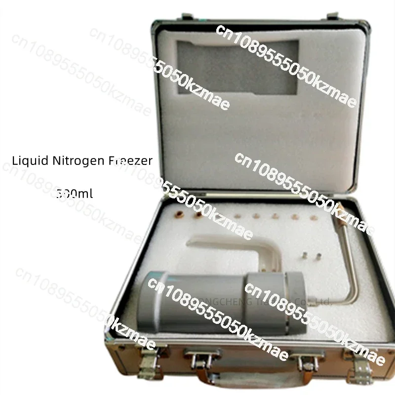 Liquid Nitrogen Cryotherapy Instrument 300ml Beauty Instrument Liquid Nitrogen Sprayer Can Freckle Device