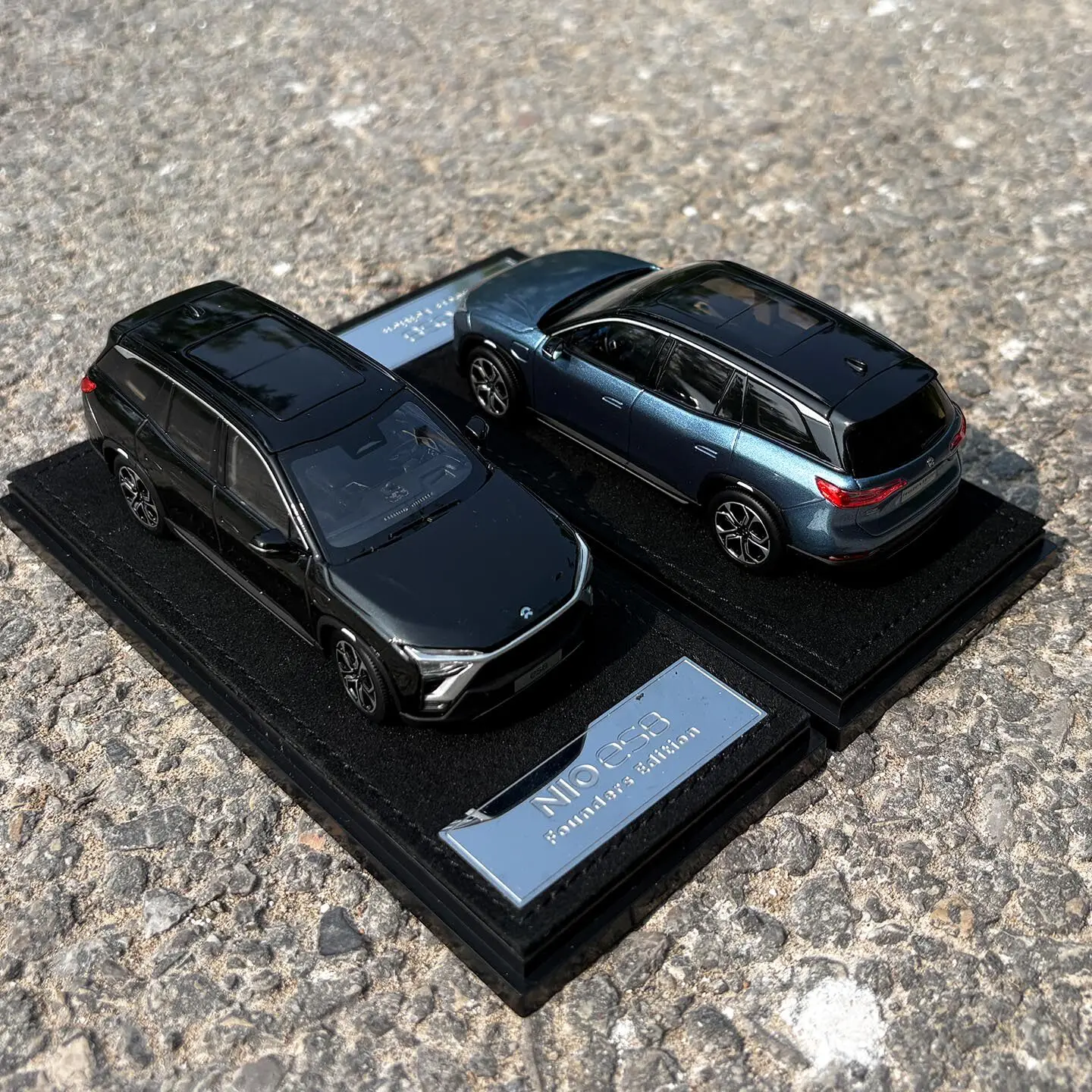 Diecast 1:43 Scale NIO ES8 Electric Vehicle Racing Alloy Car Model