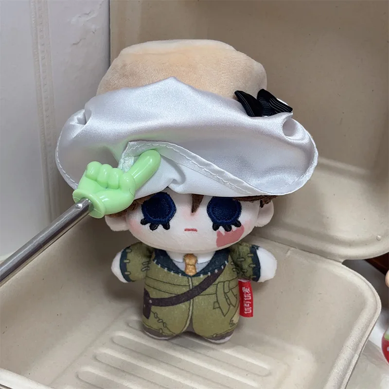 10cm Game Identity V Entomologist Melly Plinius Plüschfigur Stoffpuppe Dekorative Rucksackanhänger Schlüsselanhänger Plüschtiere Geschenke