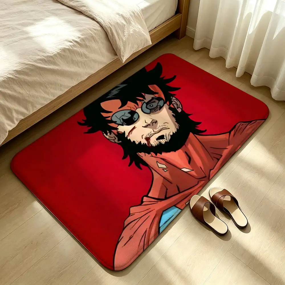 I-InvincibleS Omni-M-Mark Shower Room Absorbent Small Floor Mat Soft Comfortable Decorative Foot Mat